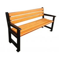 outdoor plastic park bench slats