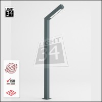 One Arm Modern 30 W Street Lighting Pole Column Street Lamp Led Garden Lighting