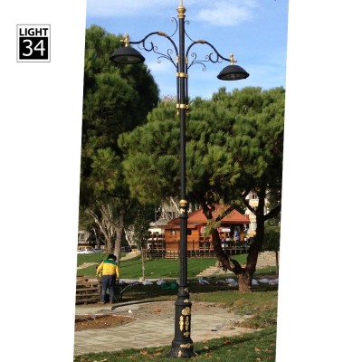 Top Quality Street Lamp 6 M Arabian Light Fixture Decorative Led Street Lighting Pole