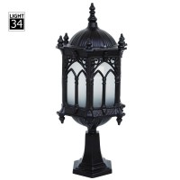 Antique Led Garden Light European Style Exterior Led Lawn Light Main Gate Pillar Light