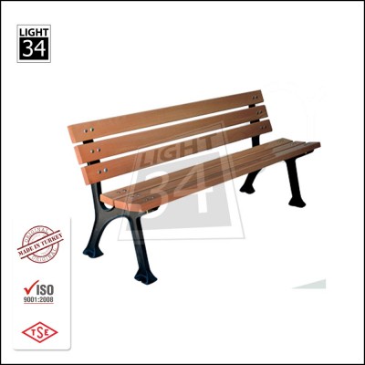 Top Quality Metal Frame Garden Furniture Outdoor Cheap Garden Park Bench