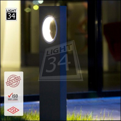 26 W Led Outdoor Light Modern Ring Bollard Led Garden Light