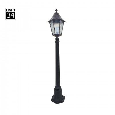 Traditional Outdoor Lighting Garden Aluminum Bollard Decorative Light