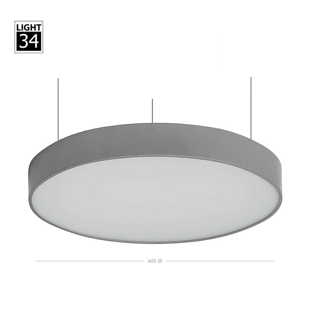 Round Indoor Led Pendant Light - EXEN - Aluminum Ring Hanging Light